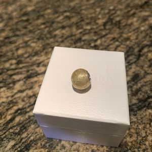 Authentic Pandora Citrine colored charm